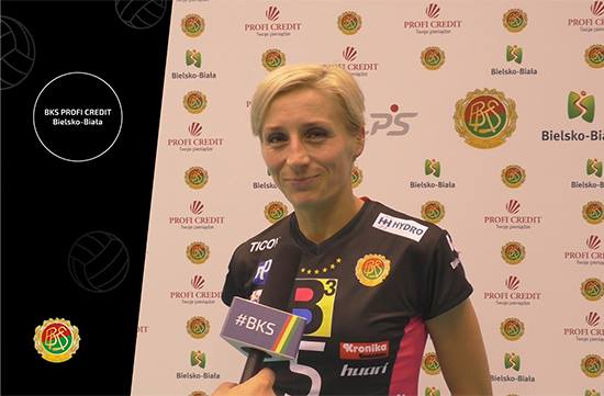 Aleksandra Jagieło po meczu z Potsdamem